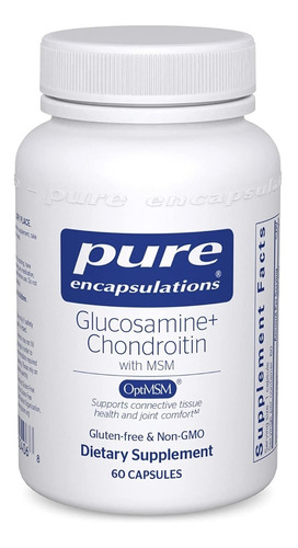Pure Encapsulations | Glucosamina Condroitina Msm  I 60 Caps