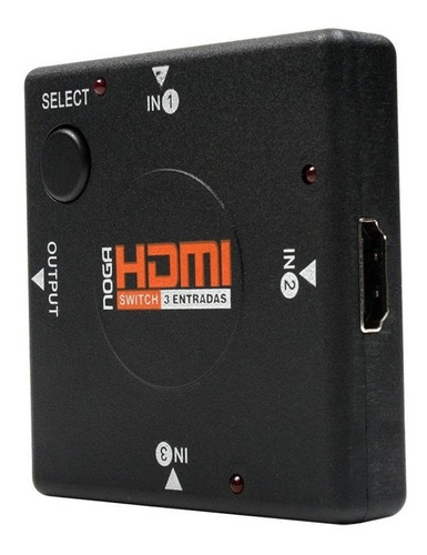 Hub Switch Hdmi 3 A 1 - Noga  Netmak