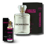 Kit Perfume Escandaloso 100ml + 15ml Feminino- Amakha Paris - Floral Moderado