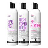 Kit Curly Care Shampoo + Condicionador + Leave-in Forte
