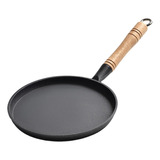 Sartén De Hierro Fundido Plancha Redonda Sartén Para 22cm