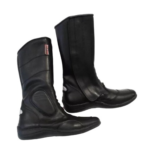 Bota Alta Alter Joy Mujer Protecciones Cuero 37 Centro Motos