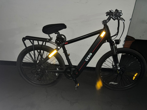 Bicicleta Eléctrica Cero M8 Negra