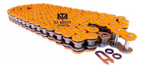 Cadenas Naranja 520-120 Oh Con Orig Reforzada Importada