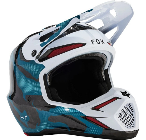 Casco Fox V3 Rs Withered Motocross Enduro 