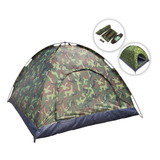 Barraca 6 Pessoas Acampamento/camping Camuflada - Resistente