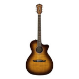 Guitarra Acústica Fender Alternative Fa-345ce 0971343021 Para Diestros 3-tone Tea Burst Walnut Brillante