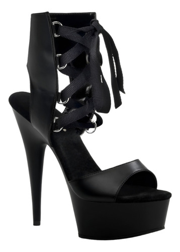 Zapatillas Negras Tacon Stiletto Delight-600-14 Table Dance