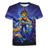 ¡yu-gi-oh! Camiseta De Manga Corta Con Estampado Gráfico 3d