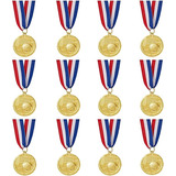 Juvale Pack De 12 Medallas De Fútbol Para Niños, Trofeos .