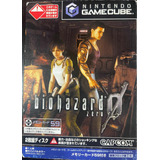 Gamecube Biohazard Zero Original Japones Completo