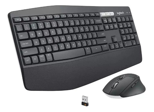 Teclado Y Mouse Logitech Mk850 Inalambricos - Negro