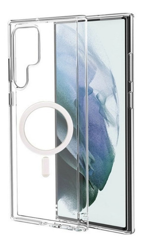 Capa Magnética De Carregamento Sem Fio Para Samsung