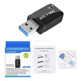 Adaptador Wifi Usb De 1200mbps, 802.11ac 2.4g / 5g Mini