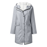 Chaqueta Impermeable Para Mujer, Forro Polar Keep Warm Plus,