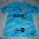 Camisa Corinthians Goleiro - De Jogo - Cássio