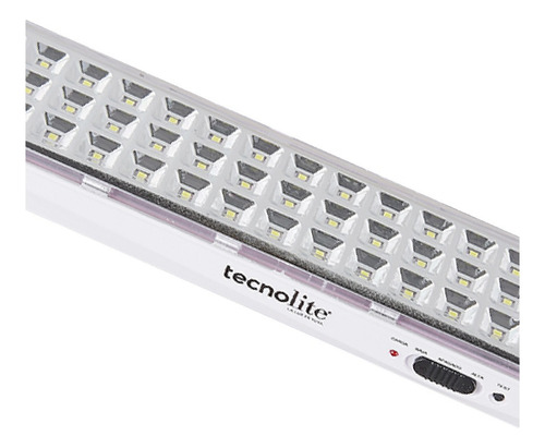 Lampara Emergencia Recargable 1w, Luz De Día Tecnolite Color Blanco