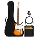 Guitarra Electrica Telecaster Ampli Fender Funda Afinador