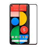 Google Pixel 5 Cristal Templado Curvo Pegamento Full