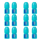 Hi & Dri Roll-on Unscented Kit 12 Un - Desodorante Azul 50ml