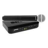 Shure Blx24/sm58-j10 Sistema Vocal Inalámbrico Con Sm58