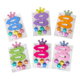 Set Infantil De Pelo 2 Hebillas + 7 Broches Surtidos