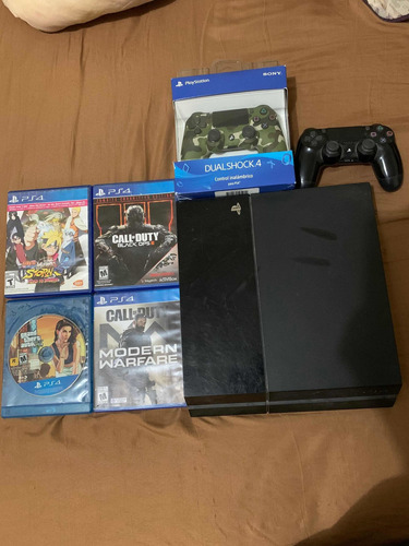 Playstation 4 De 500gb Con Detalle