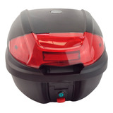 Maletero/caja Porta Equipaje Tspe Negro Para Moto 30l 