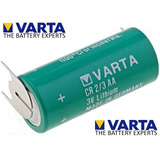Bateria Varta Cr2/3aa Cr2/3aaslf/ 3v Lithium Com 3 Terminais