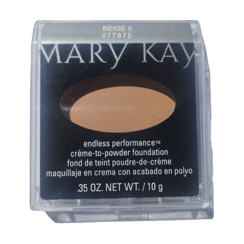 Maquillaje Crema Acabado Polvo Beige 5 Mary Kay