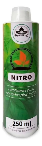 Fertilizante Aquário Plantado Nitrogênio 250 Ml Powerfert