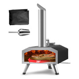 Vevor Horno De Exterior Pizza De Gas Y Leña Pan 304,8mm