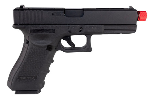 Pistola Airsoft Glock G18 Rossi Blowback 6mm Green Gas