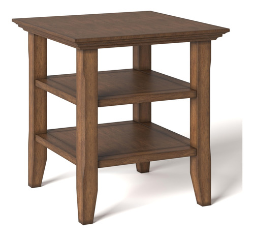 Simplihome Acadian Solid Wood 19 Inch Wide Square Transitio.