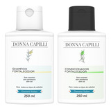 Kit Fortalecedor Donna Capilli Shampoo + Condicionador 250ml