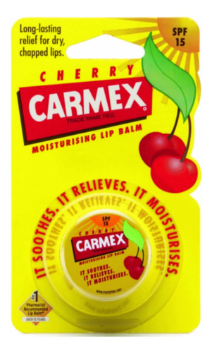 Bálsamo Labial Carmex Cherry Original Importado