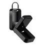 Caja Fuerte Chica Inteligente Huella Dactilar Guarda Llaves Digital Seguridad Biómetrica Smart Wifi Ip65 Color Negro Demasled domo-72 | Envío gratis