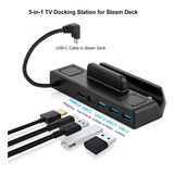 Base Hdmi Dock Tv Para Steam Deck Accessories 5 En 1