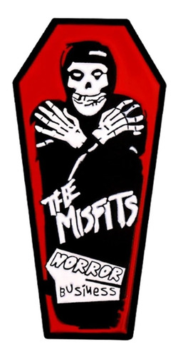 Pin Metálico Misfits Banda Punk Rock