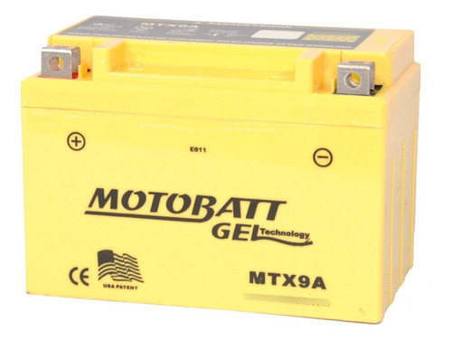 Bateria Motobatt Gel Gilera Smx 400 Cc