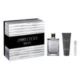 Set Perfume Jimmy Choo Man Edt 100ml+ Aftershave+ Perfumero