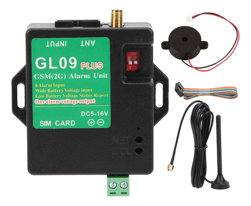 Sistema De Alarma De Seguridad Gl09plus 8 Canales Gsm