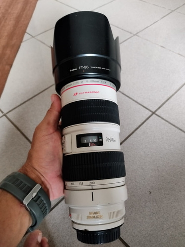 Lente Canon Ef 70-200mm F/2.8l Is Usm 