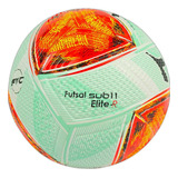 Bola Futsal Diadora Elite-r Sub11 - Verde-vermelho