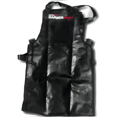 Mandil Delantal Para Barbero Barberology De Babylisspro® Color Negro Liso | Meses sin interés