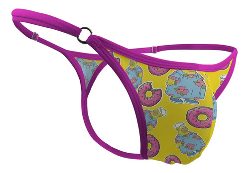 Tanga Trusa Caballero Tirantes Ajustables Material Premium