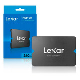 Ssd  240gb 2.5 Sata 3 550mb/s Leit - 445mb/s Grav Nq100lexar