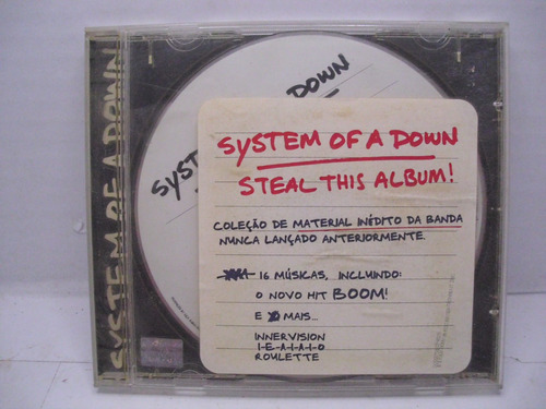 Cd Musica System Of A Down (steal This Álbum) 