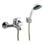 Grifería Baño Monocomando Faucet Ducha Pared Cromado Plateado | Mismo precio en cuotas