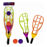 Set Juego De Raqueta Lacrosse Para Niños Delmy 